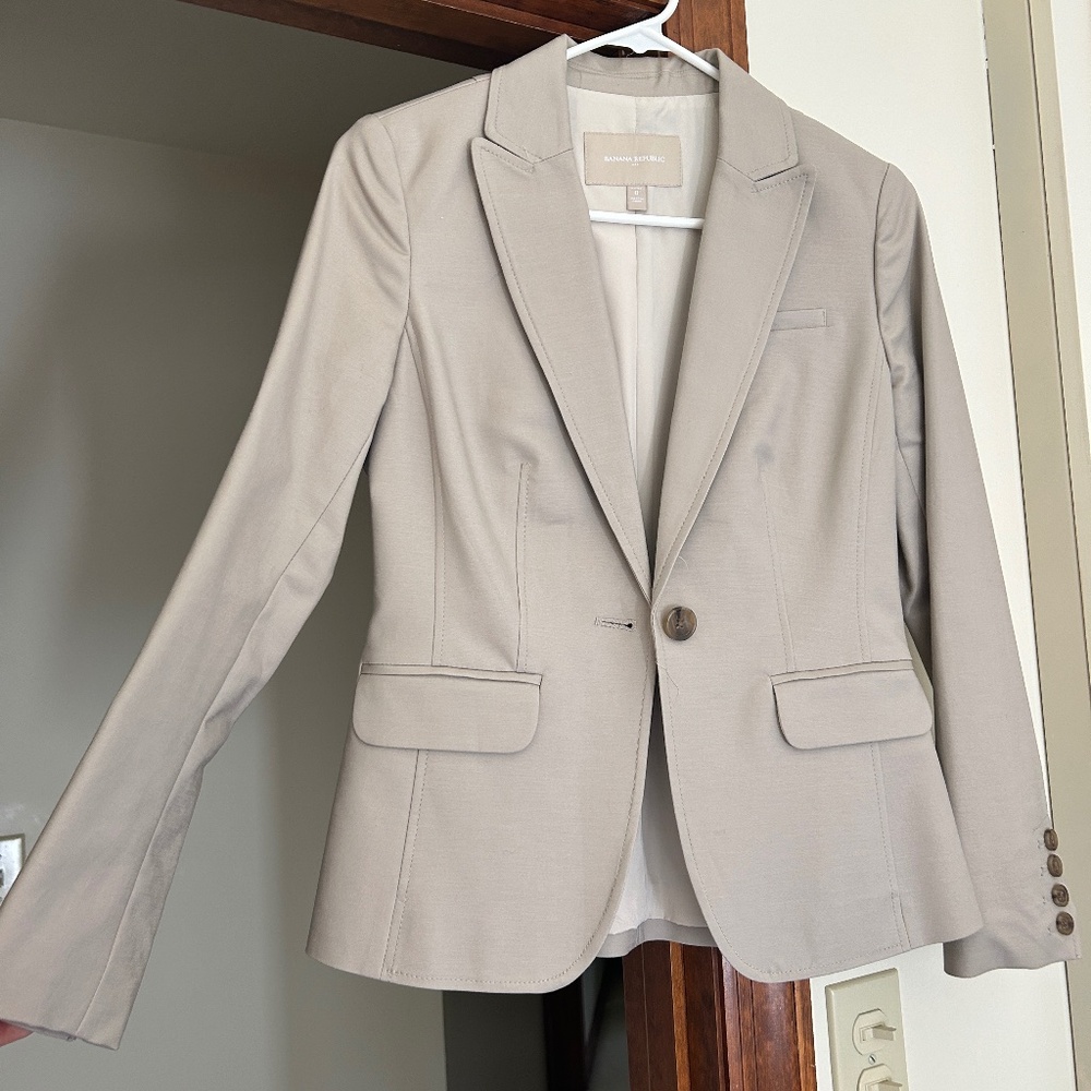 Banana republic business jacket